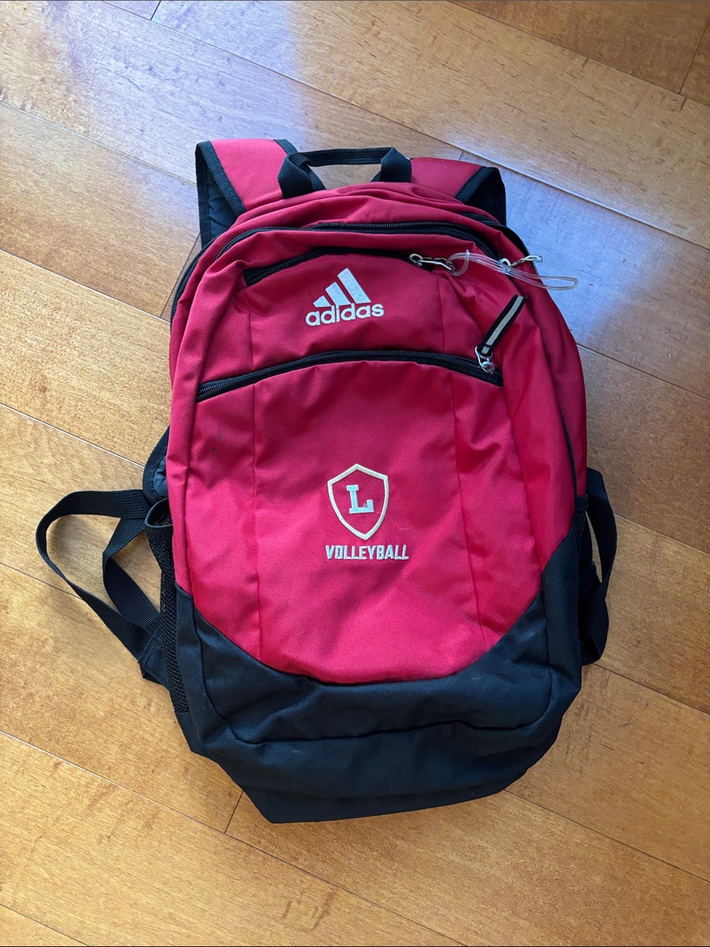 adidas Red and Black Volleyball Backpack